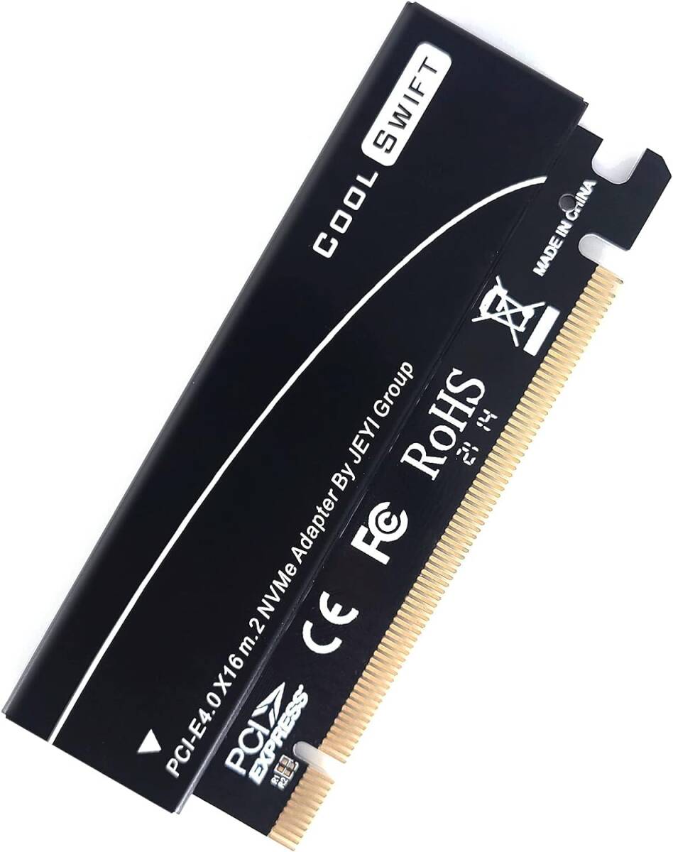 【1円スタート】東芝内蔵SSD 1TB＋PCIE 4.0アダプター 変換カード【送料無料】_画像2