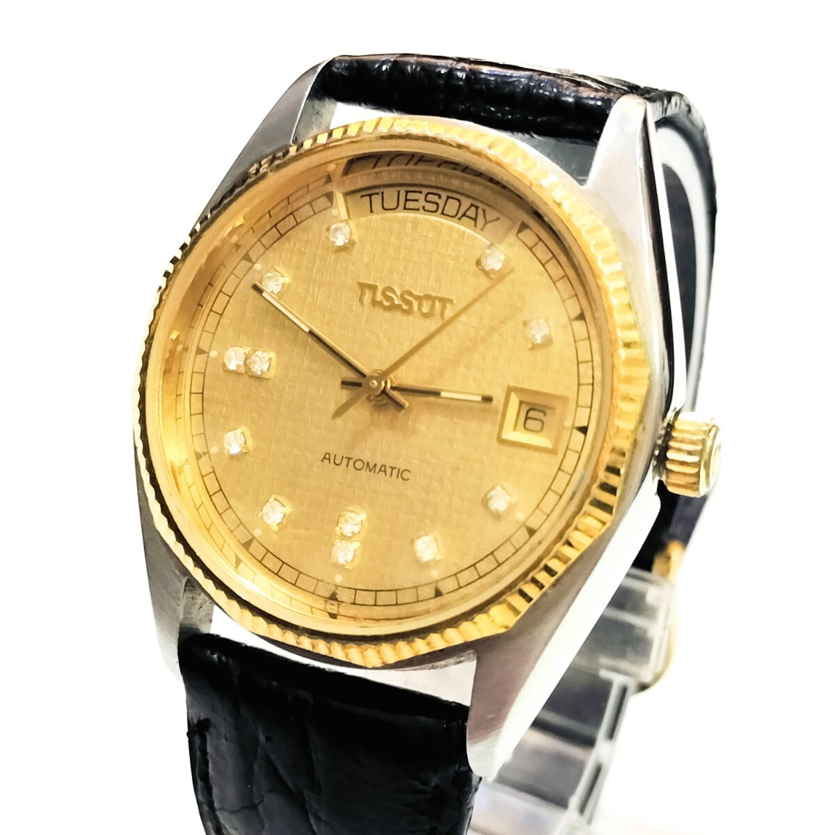 TSSOT ティソ 自動巻き オートマチック  腕時計 ベルト社外品の画像3