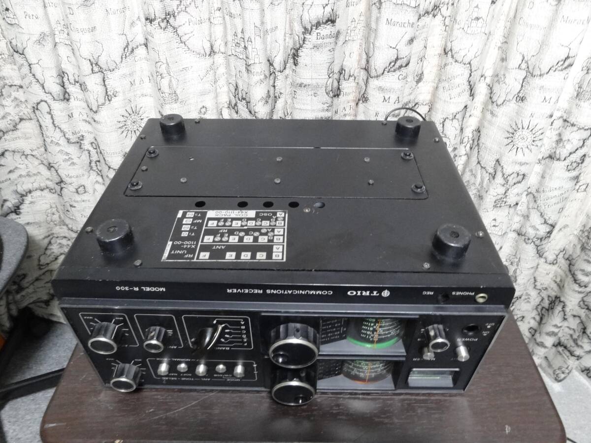 BCLラジオ TRIO R-300 ジャンク扱いの画像6