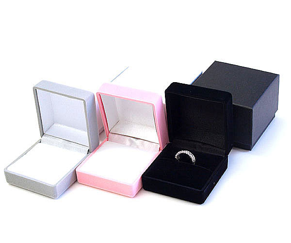  ring / ring present high class jewelry case / accessory box / navy / blue hand made / storage / box /BOX/ gift / present / Propo -z