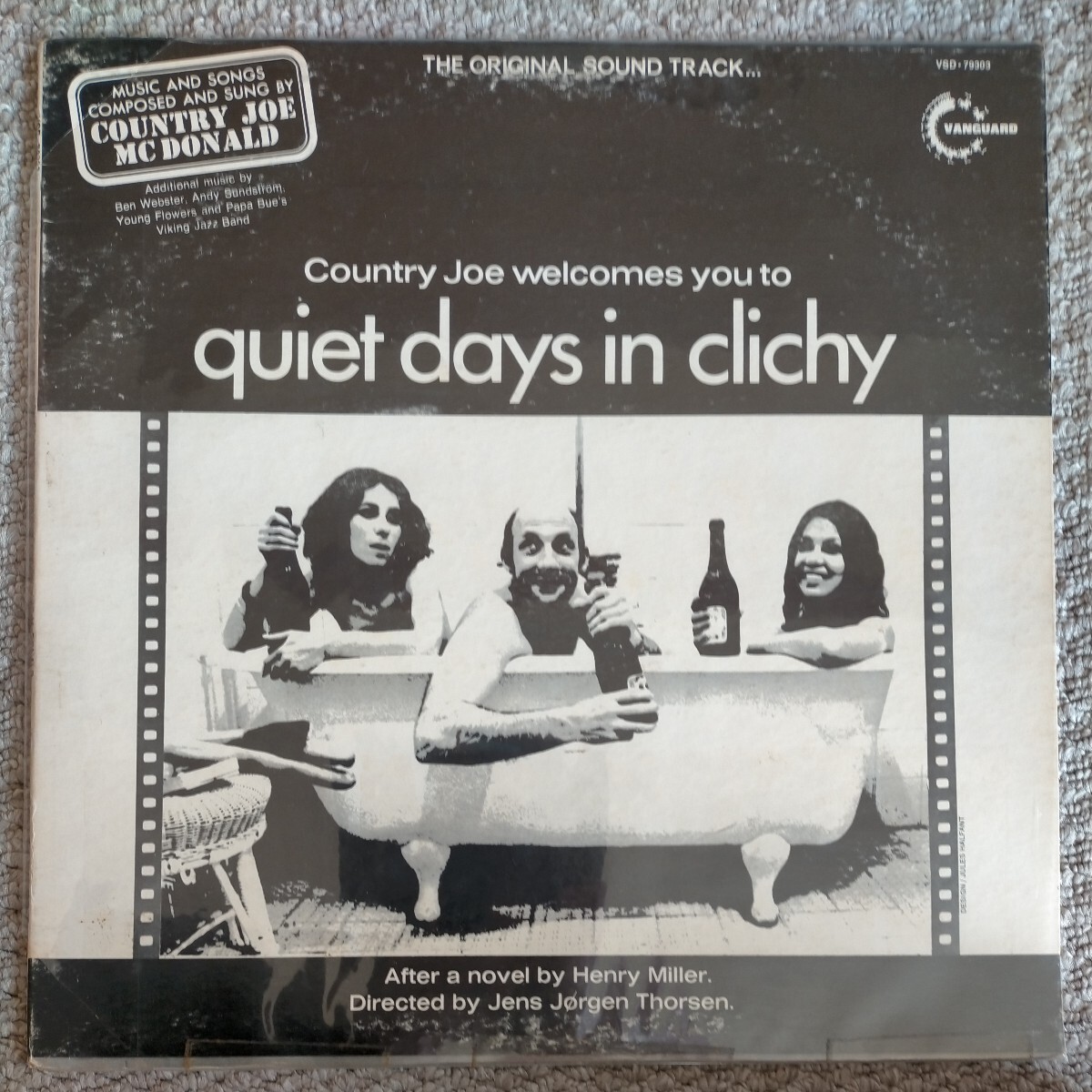quiet days in clichy クリシーの静かな日々 country joe mcdonald . young flowers.andy sundstom モンドミュージック 鈴木慶一 _画像1