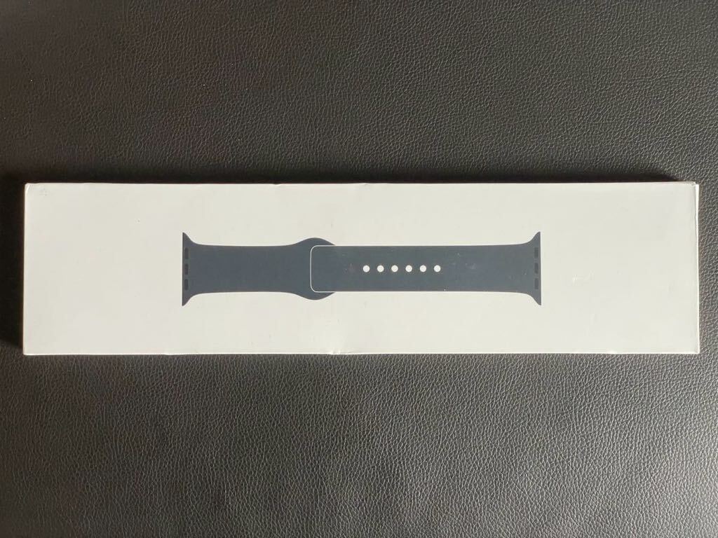 【新品】純正 アップルウォッチ 41mm S/Mスポーツバンド・ミッドナイトの画像1