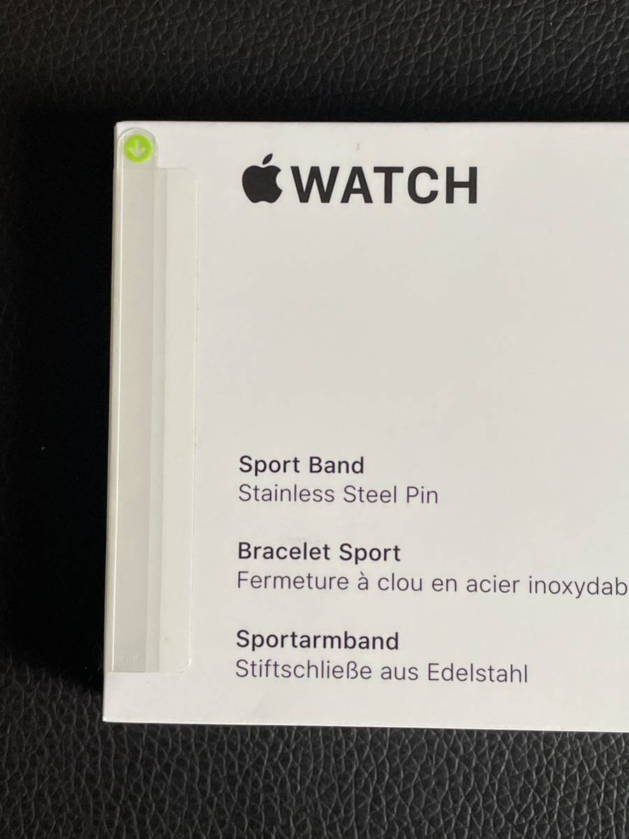 Apple アップル 純正 アップルウォッチ 45mm スポーツバンド・アビスブルー 新品_画像3