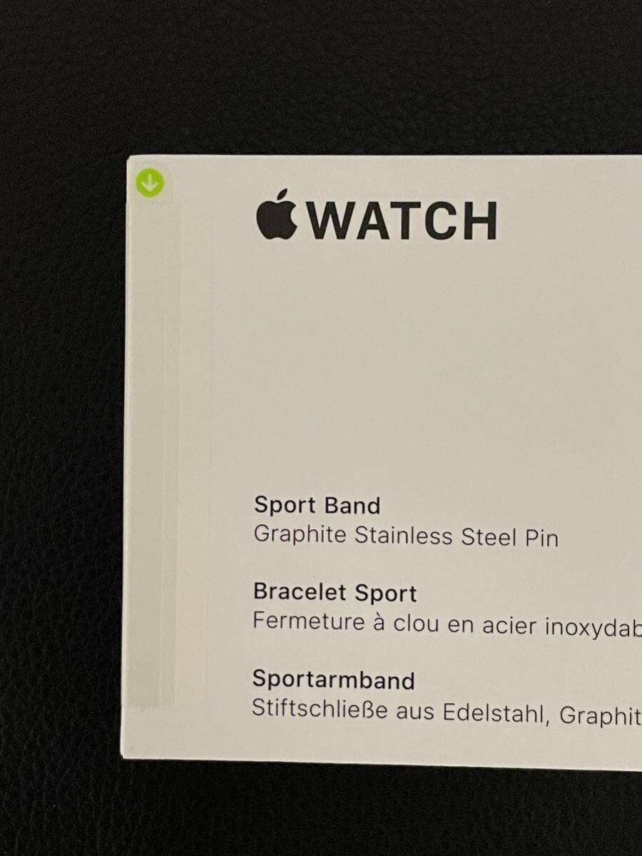 Apple アップル 純正 アップルウォッチ 41mm スポーツバンド・ミッドナイト 新品の画像3