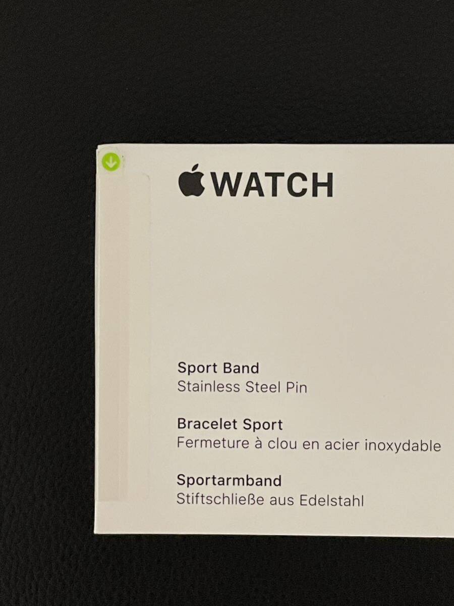 Apple アップル 純正 アップルウォッチ 41mm スポーツバンド・アビスブルー 新品の画像3