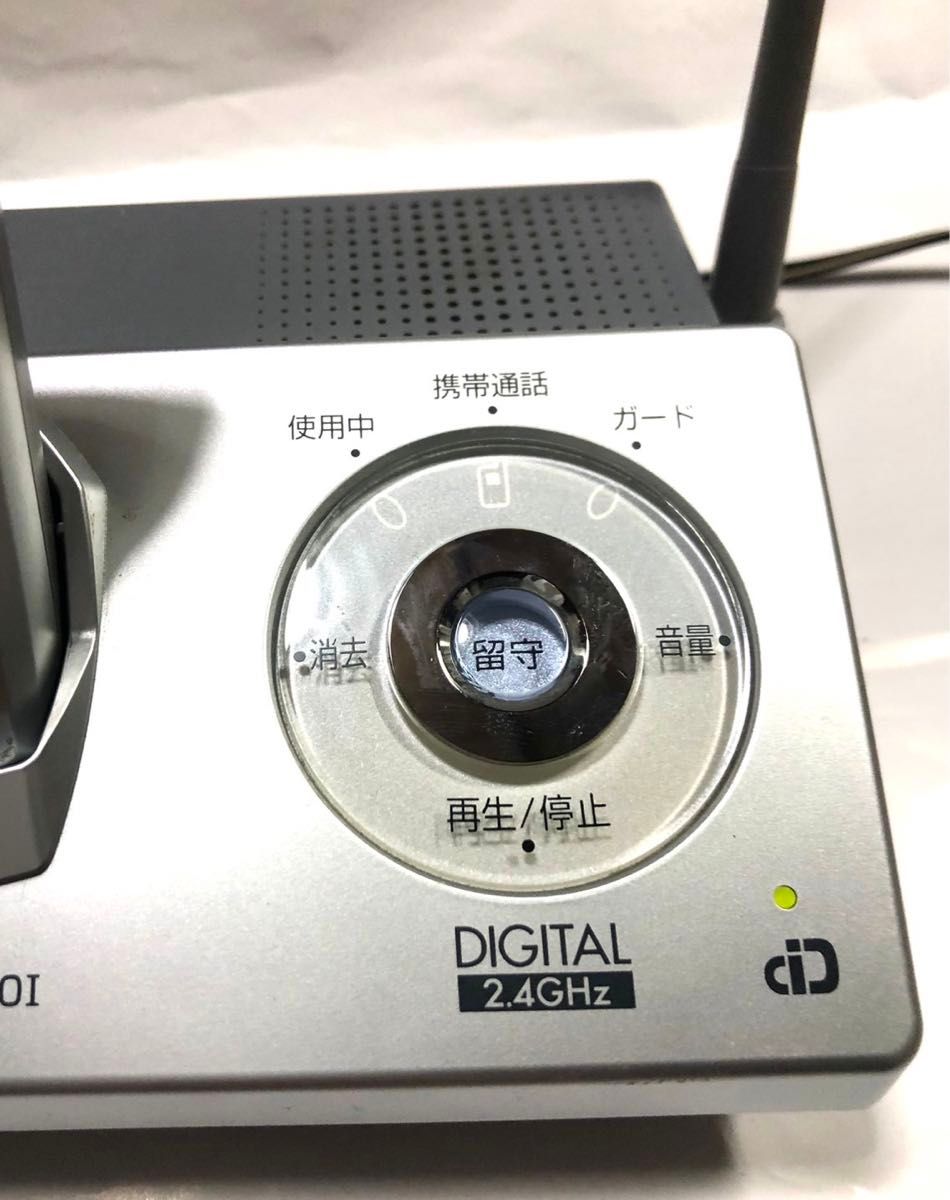 完動品 デジタルコードレスホン DC-1001 NTT西日本 認定機器 本体がコードレス ナンバーディスプレイ対応 家庭電話 一般