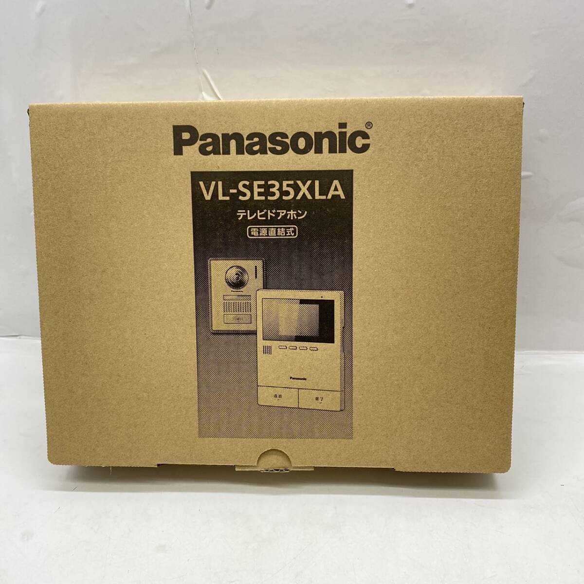 送料無料g30578 Panasonic パナソニック VL-SE35XLA テレビドアホン 電源直結 録画 録音機能付き 防犯 セキュリティ インターホン ドアホンの画像1