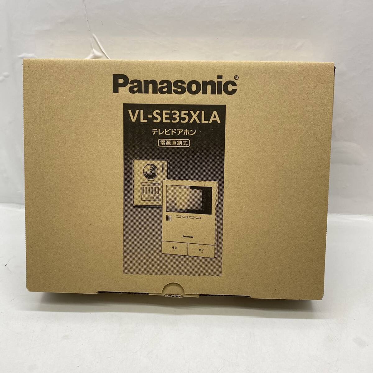 送料無料g30580 Panasonic パナソニック VL-SE35XLA テレビドアホン 電源直結 録画 録音機能付き 防犯 セキュリティ インターホン ドアホンの画像1