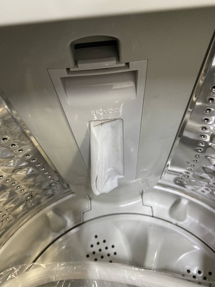 送料無料g30401 TWINBIRD ツインバード 全自動洗濯機 KWM-EC55型 5.5kg 2018年製 一人暮らし 単身 生活家電の画像6
