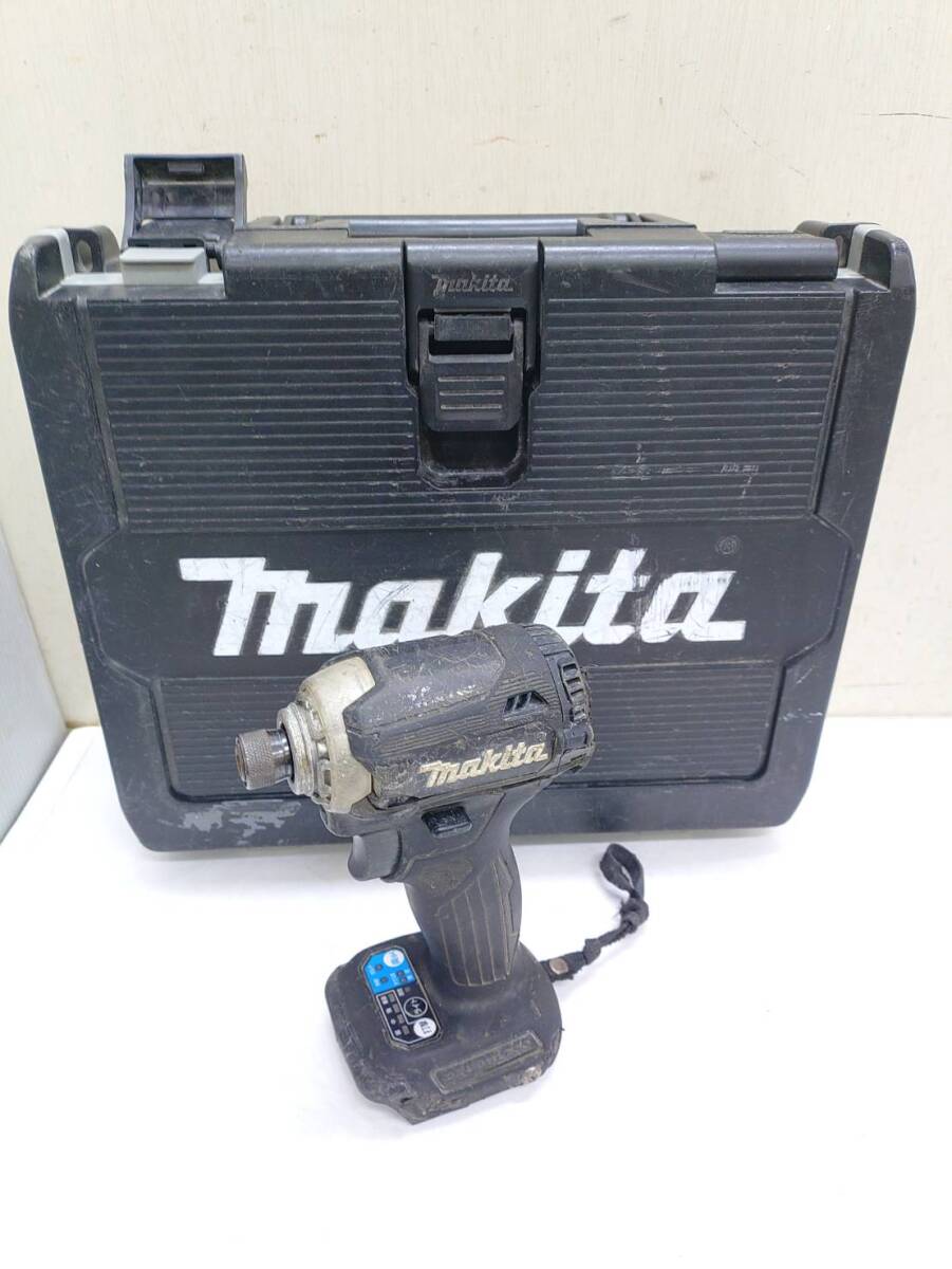 送料無料g30108 makita マキタ 18v TD171D 充電式 インパクトドライバ 本体 ケースのみ 電動工具 大工道具 工具 DIY 訳あり_画像1
