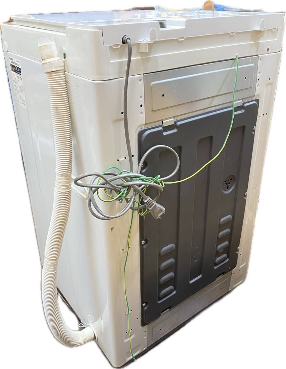 送料無料g30401 TWINBIRD ツインバード 全自動洗濯機 KWM-EC55型 5.5kg 2018年製 一人暮らし 単身 生活家電の画像2