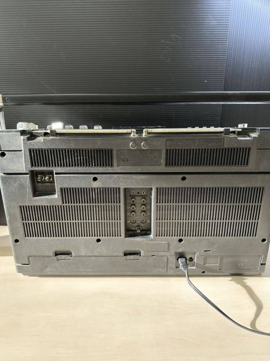 ジャンク 昭和レトロ HITACHI 日立 PERDISCO TRK-8180 パディスコ ステレオカセットレコーダー オーディオ機器 の画像9