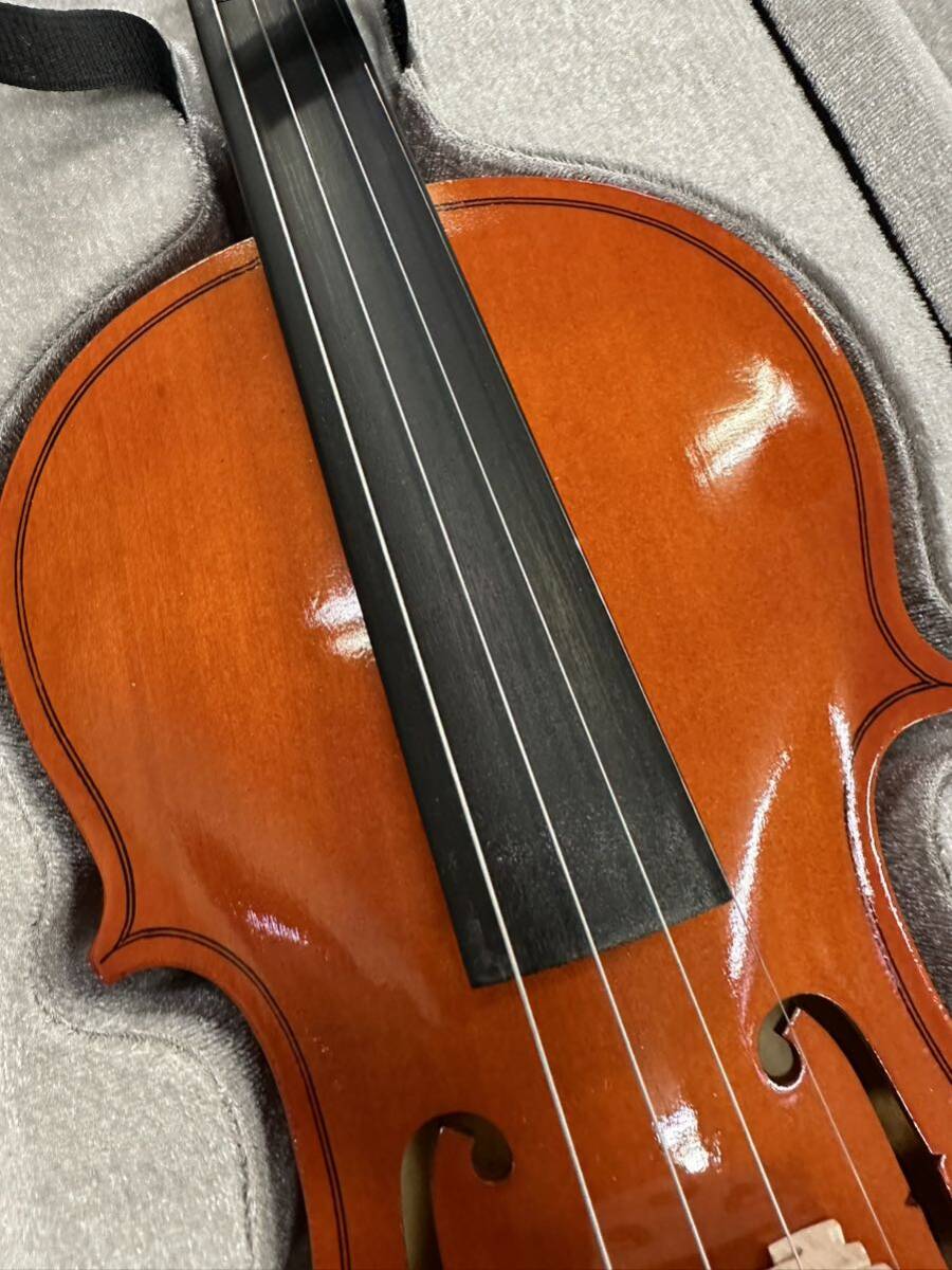 メーカー無し バイオリン 弓 ケース付き 練習用の画像4