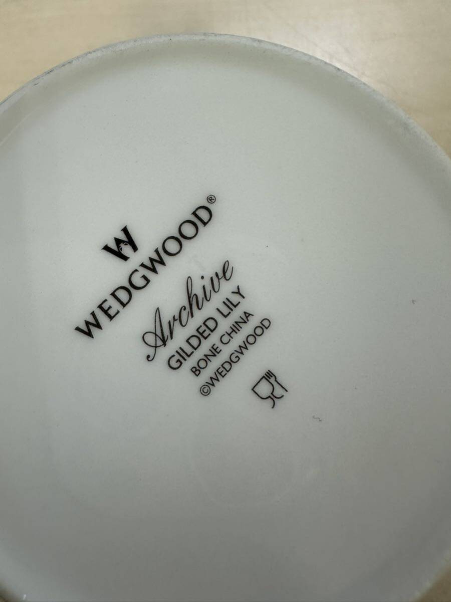 0 WEDGWOOD кружка кружка Wedge дерево cup Archive GILDED LILY с коробкой 