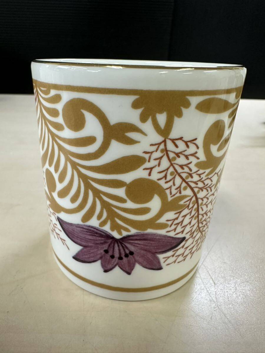 0 WEDGWOOD кружка кружка Wedge дерево cup Archive GILDED LILY с коробкой 