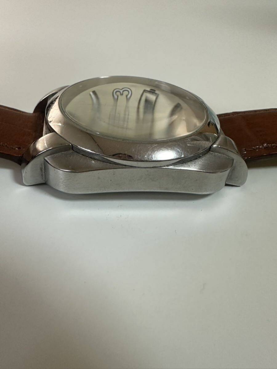 COACH コーチ 0226 6.491.614クォーツ スクエア メンズ 腕時計 ベルト社外品 ケース付き 稼働品 の画像7