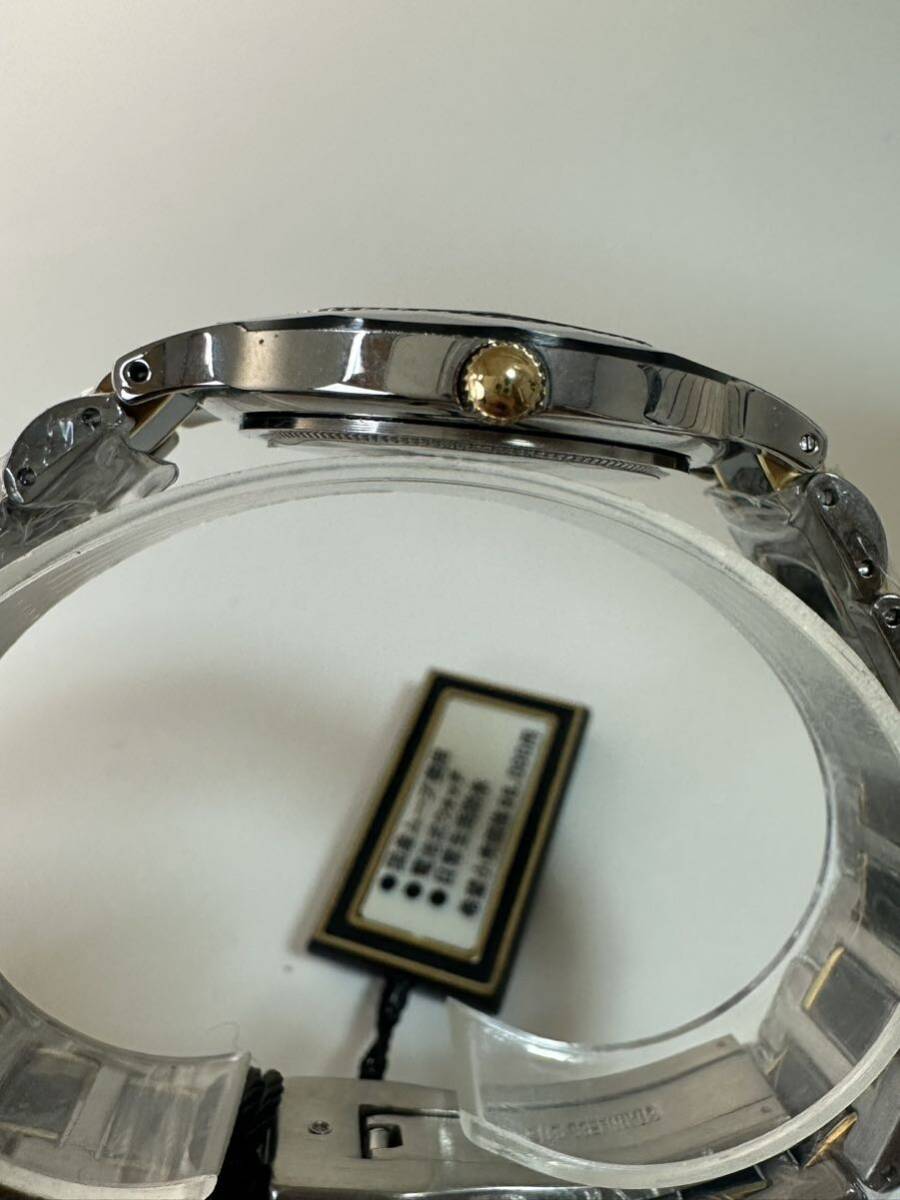 稼働品 J.HARRISON/ジョン・ハリソン DAIAMOND 18K.GILDINGRUZ CCM-001C メンズ腕時計 QZ 
