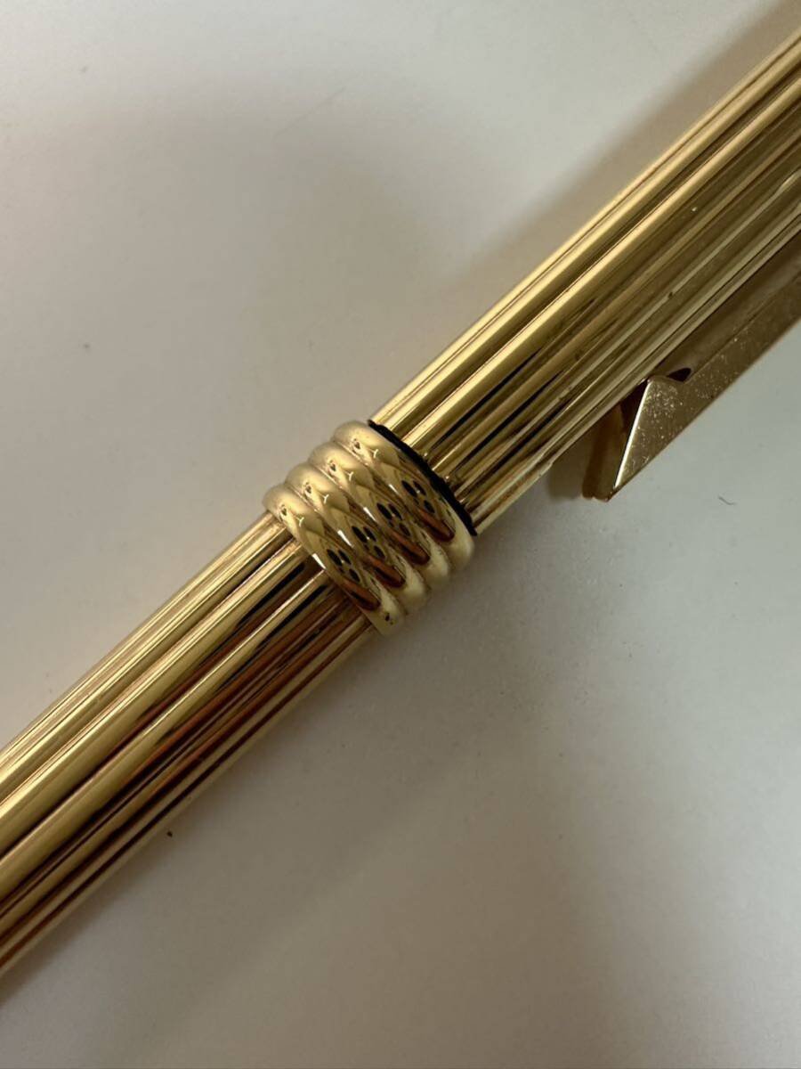 Christian Dior ゴールドカラー ボールペン ツイスト式 インク無し 現状品の画像4