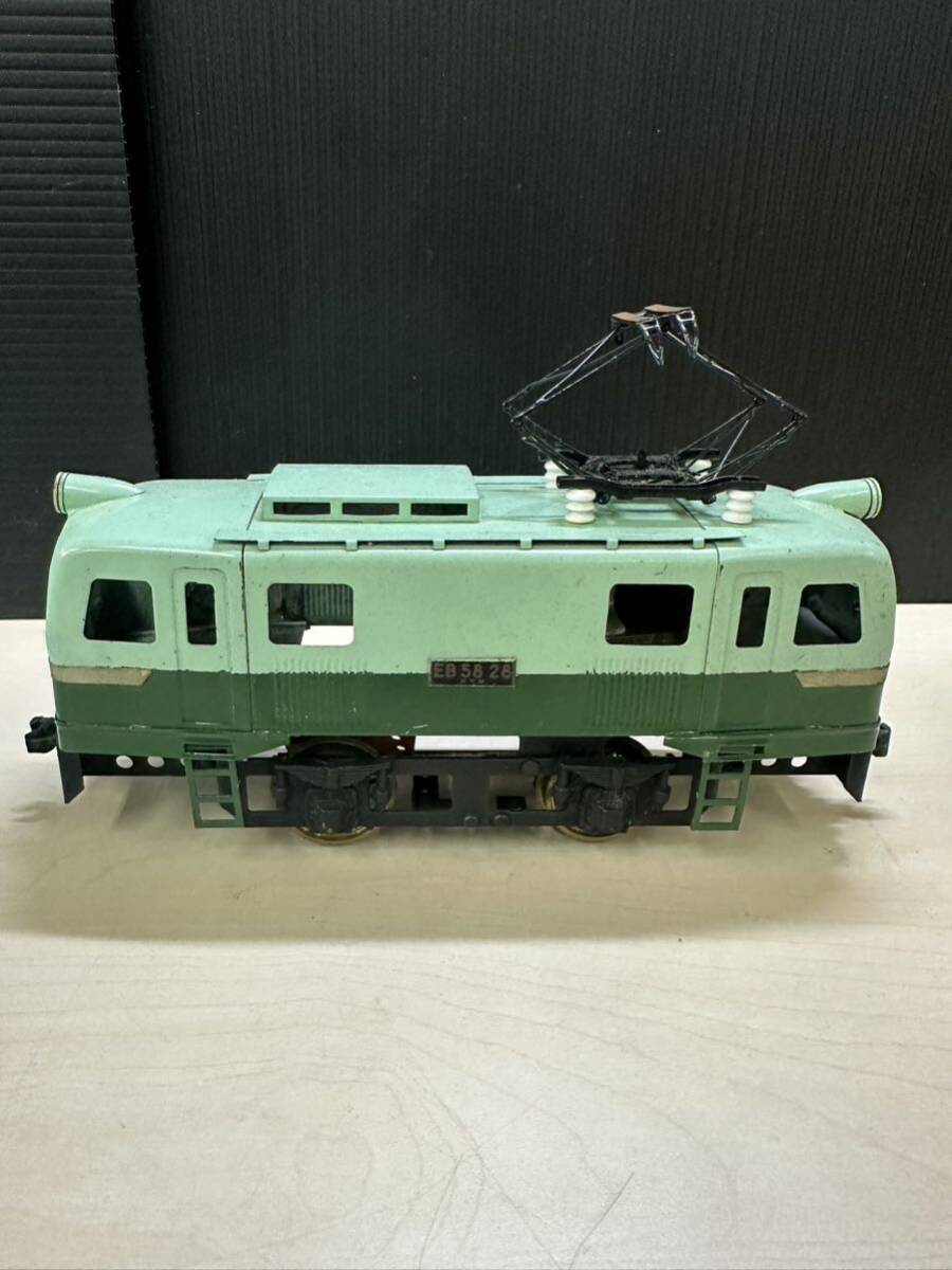 メーカー不明 ブリキ製 鉄道模型 貨車 セットの画像2