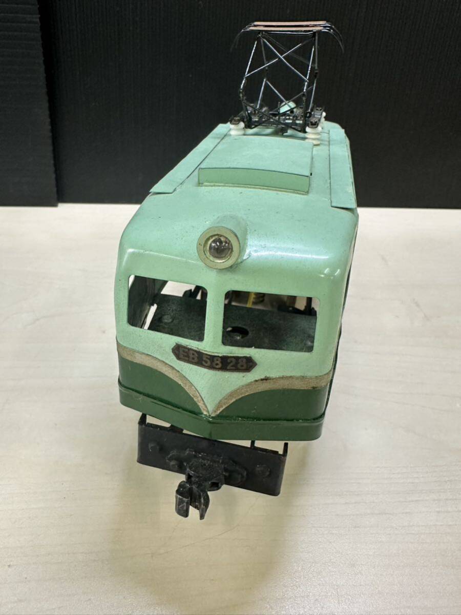 メーカー不明 ブリキ製 鉄道模型 貨車 セットの画像3