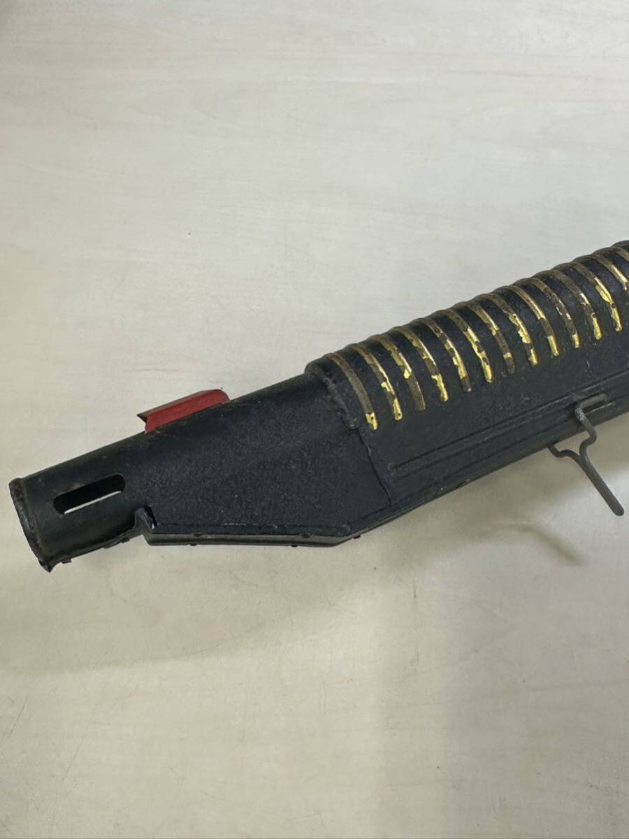 CRACKLING MACHINE GUN ブリキ製 おもちゃ 銃の画像8