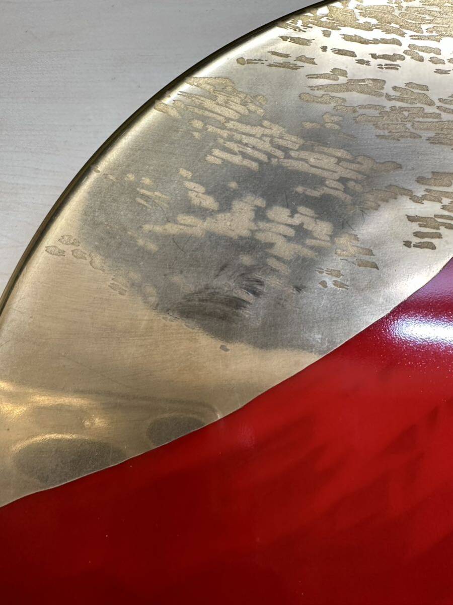 ノリタケ Noritake 赤富士 金彩 飾り皿 絵皿 直径約26.5cmの画像3