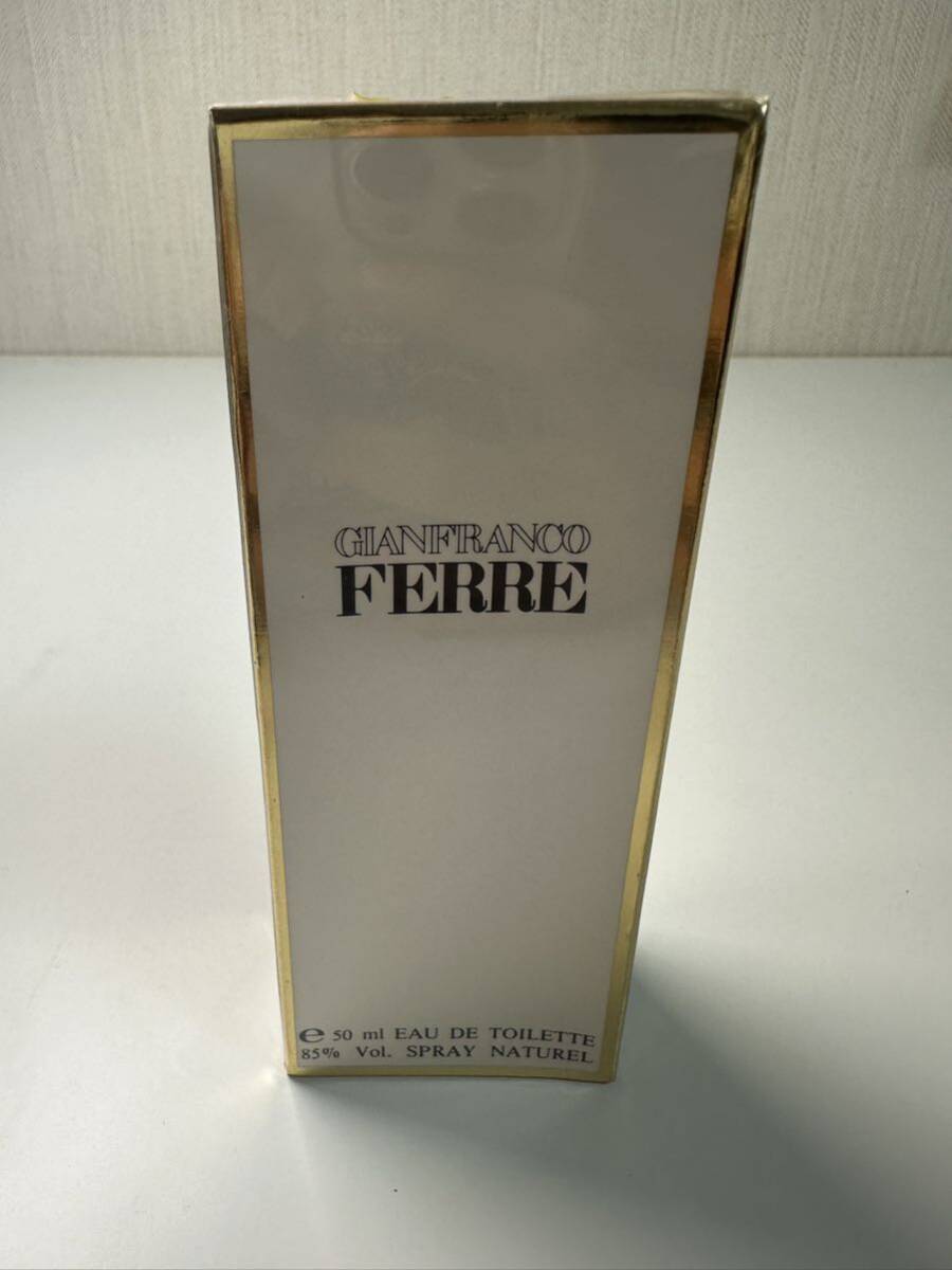 未使用未開封品 GIANFRANCO FERRE ジャンフランコ フェレ オードトワレ 香水 EDT 50ml の画像1