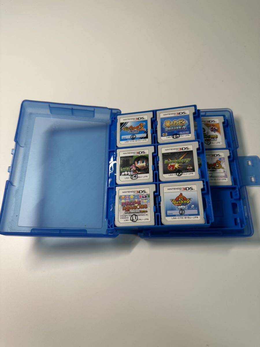 任天堂 ニンテンドー 3DS ソフト マリオパーティ モンスターストライク 星のカービィ 含む ソフト17点セットの画像1