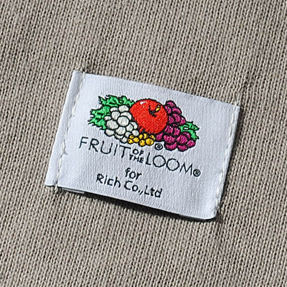 Fruit Of The Loom 8ozヘビービッグTシャツ グレージュXL 厚手 ヘビー 半袖 ルーズシルエット フルーツオブザルーム ブランド