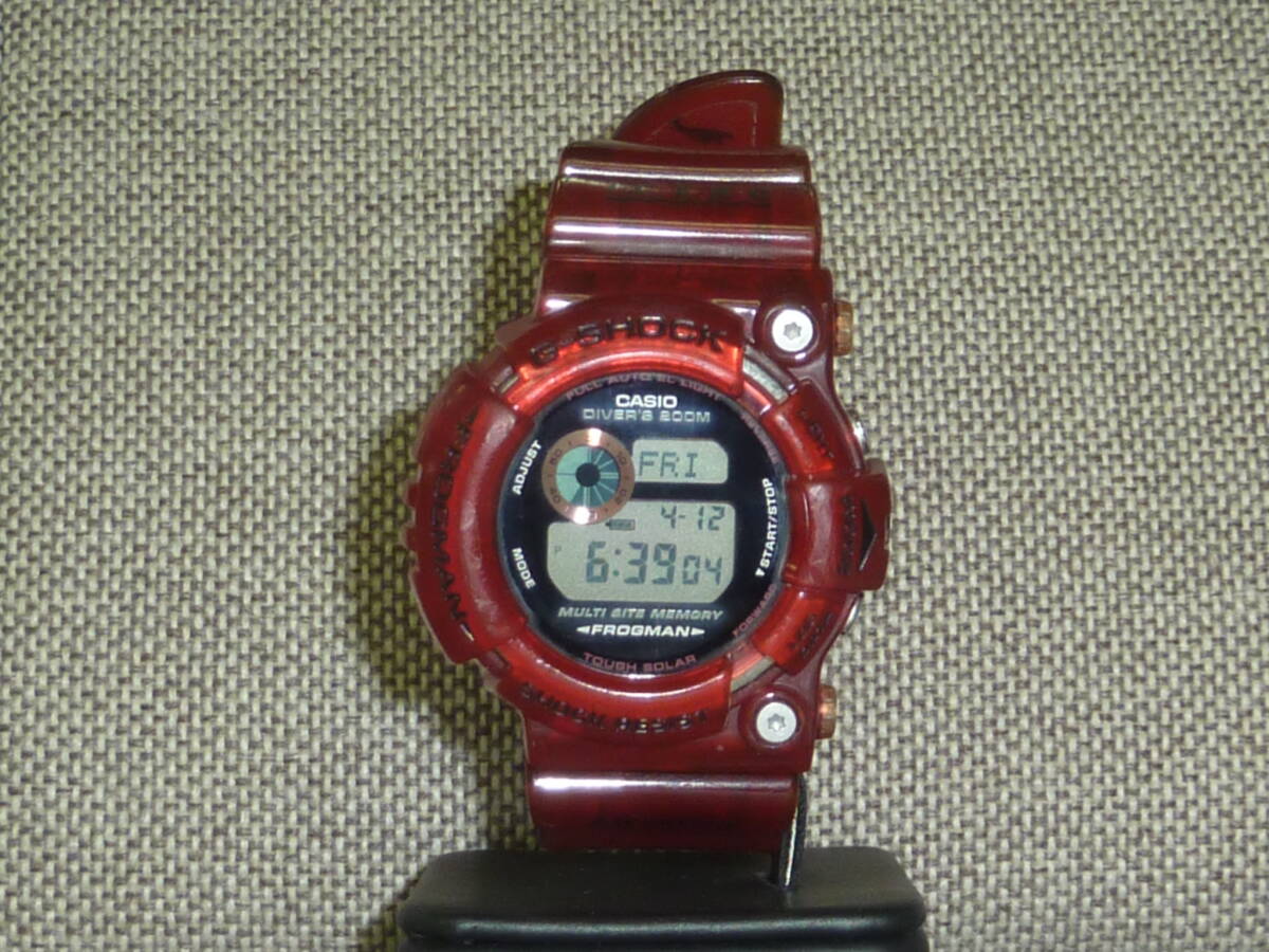 CASIO G-SHOCK 腕時計 FROGMAN GW-203K カシオ フロッグマン レッド_画像1
