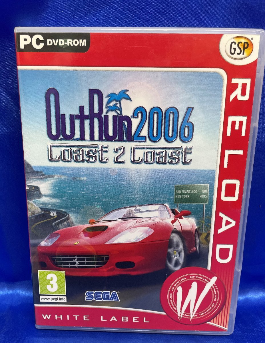 【ジャンク】海外版　OutRun 2006 Coast 2 Coast 　EU版　　アウトラン 　Windows_画像1