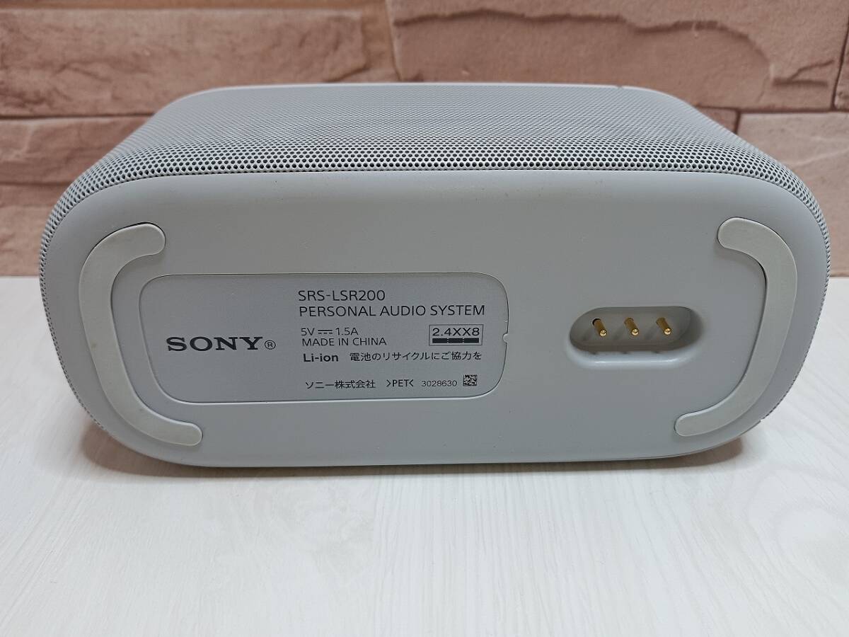 【通電確認済】SONY お手元テレビスピーカー パーソナル オーディオ システム テレビ スピーカー SRS-LSR200 ソニーの画像7