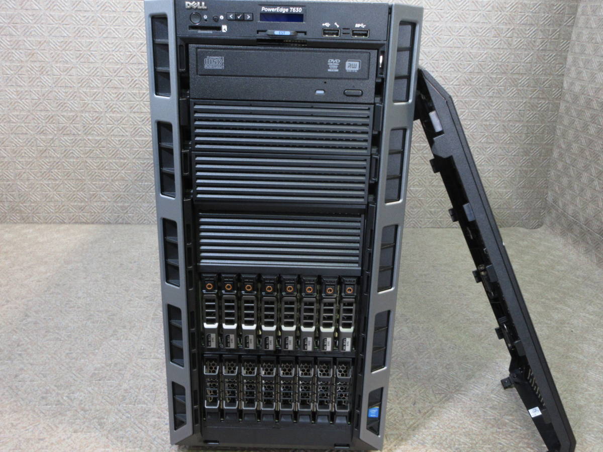 DELL PowerEdge T630(Xeon x2/64GB/SSD 1TB x3) VMWare ESXi install / license certification settled 