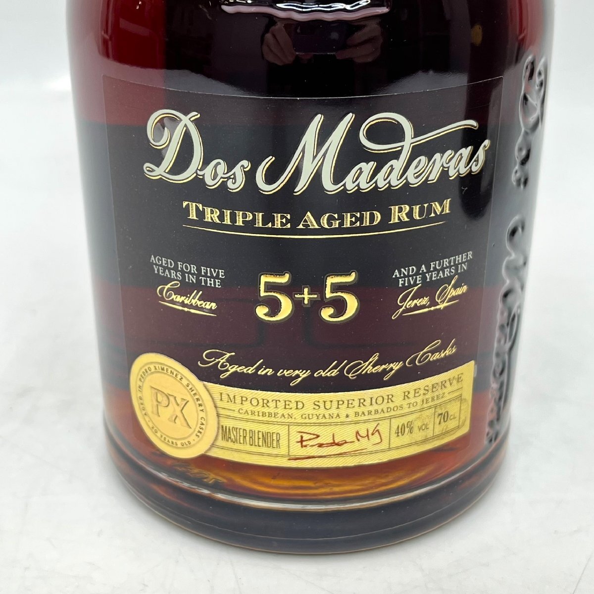 [9304-004] Dos Maderas 5+5PX ラム酒 ドス・マデラス トリプル エイジド ラム 700ml ウィリアムズ＆ハンバート お酒_画像5