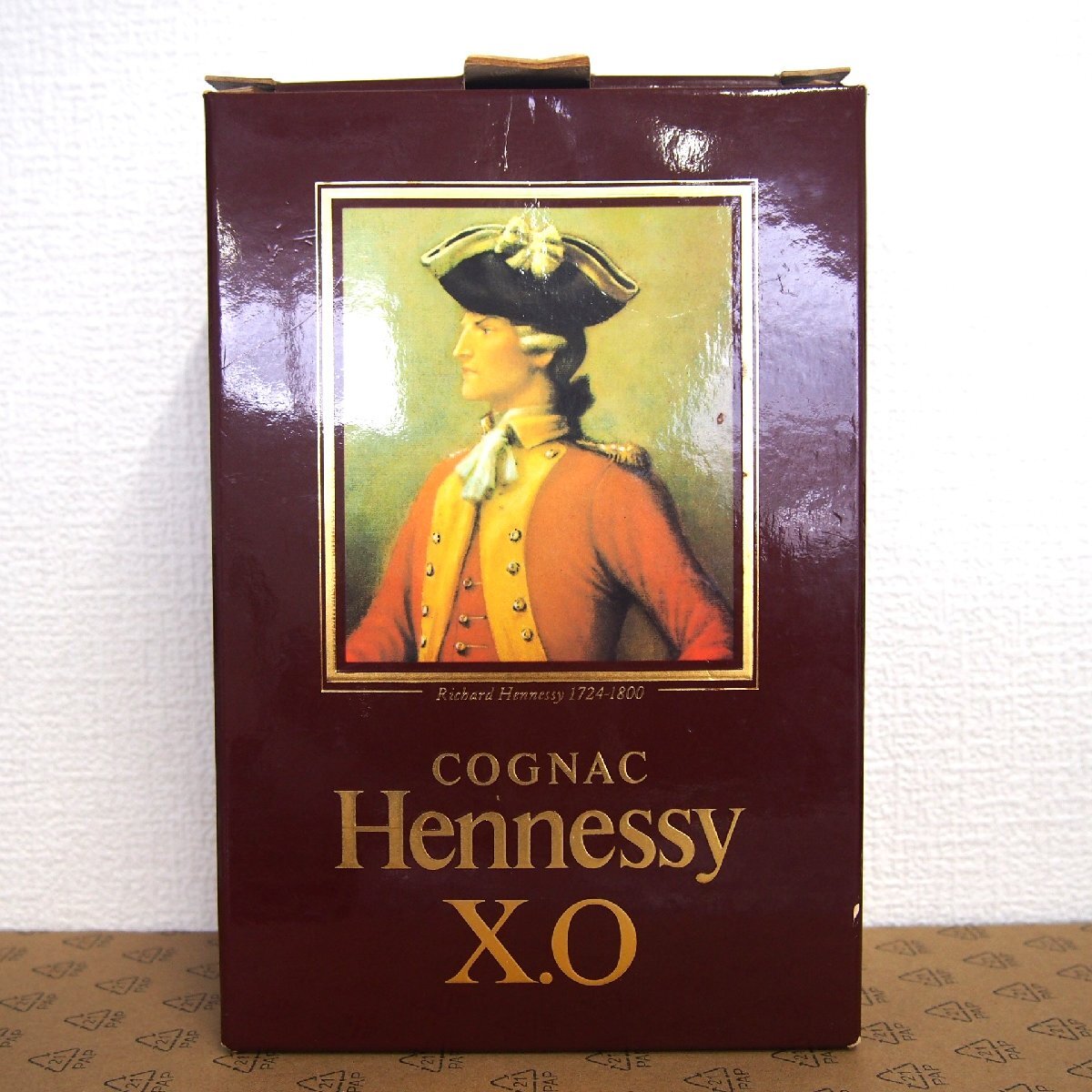 [9356-010]  ヘネシー XO 金キャップ クリアボトル 【中古・未開栓】 コニャック・ブランデー COGNAC Hennessy 700ml 本体・外箱の画像8