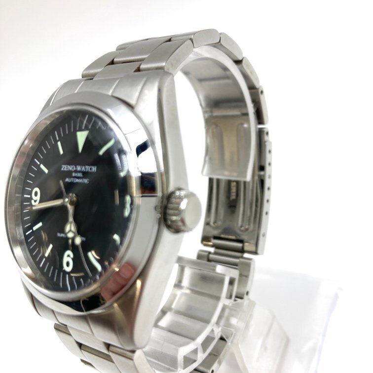 【9304-012】１円スタート 稼働品 ZENO-WATCH BASEL SUPER PRECISION ゼノウォッチ ZN-001 時計 メンズ