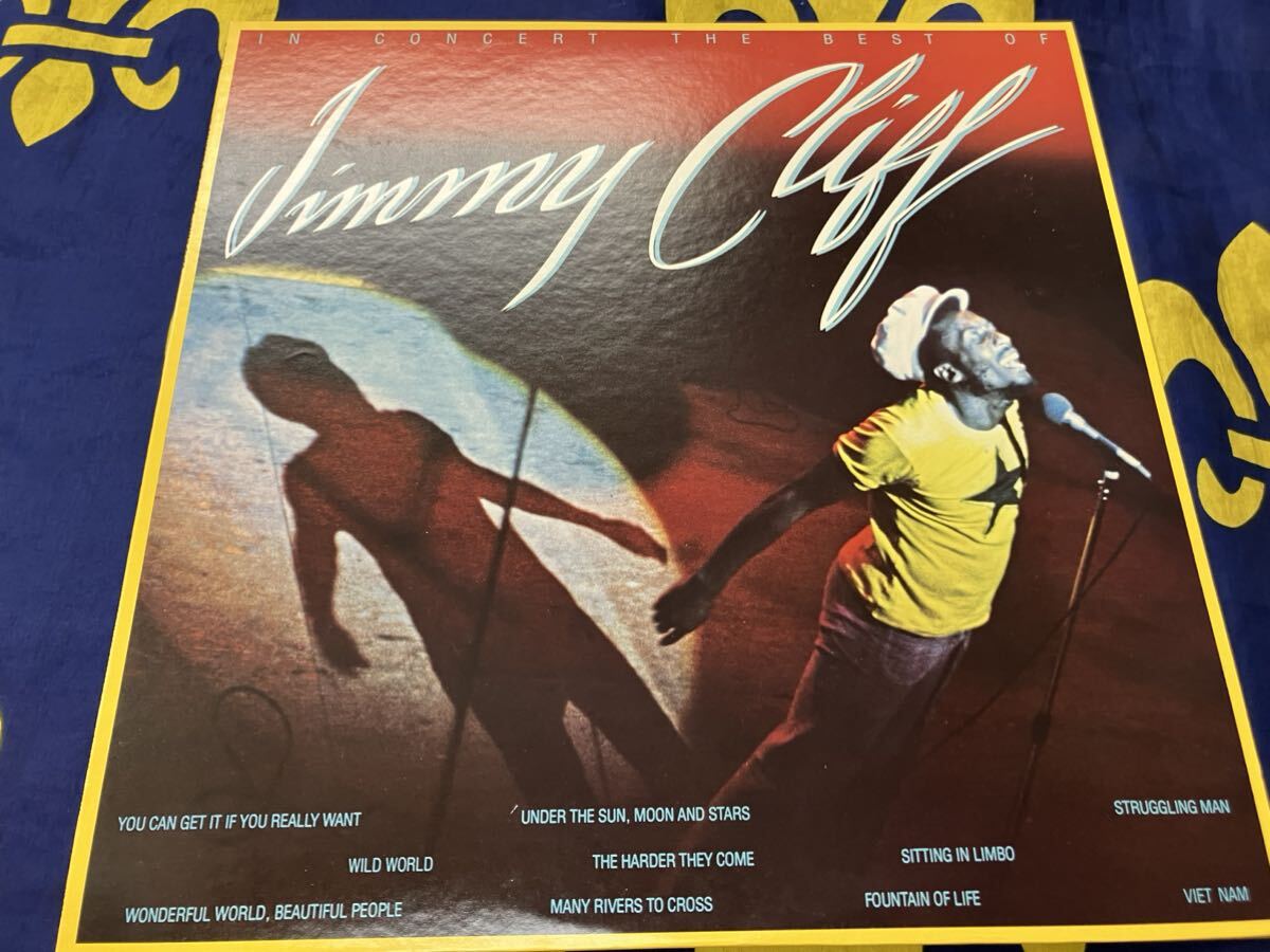 Jimmy Cliff★中古LP国内盤「ジミー・クリフ～ベスト・オブ・ライヴ!」_画像1