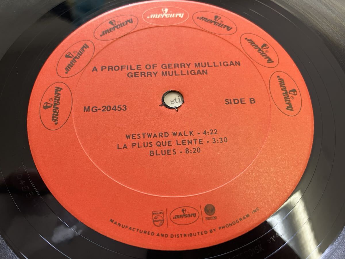 Gerry Mulligan★中古LP/US盤「ジェリー・マリガン～A Profile Of」_画像4
