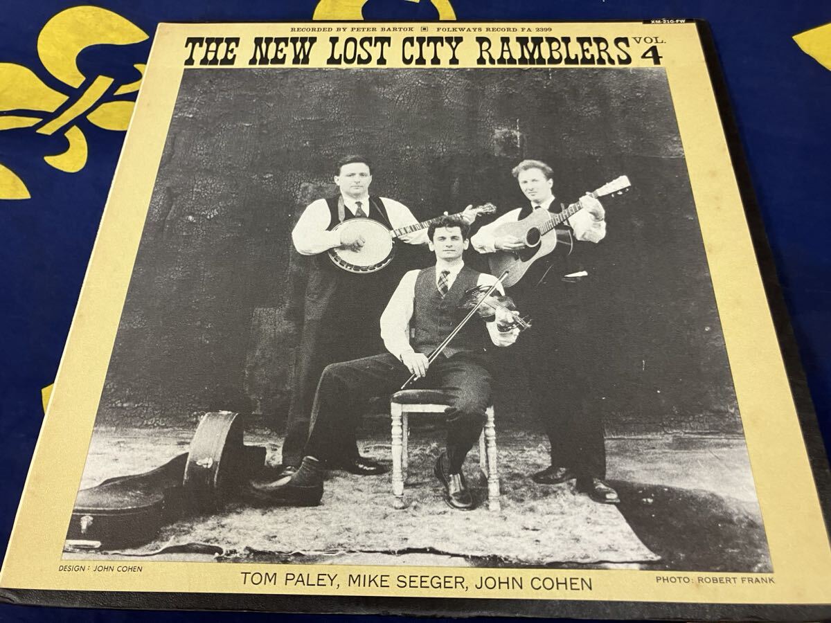The New Lost City Ramblers★中古LP国内盤「ニュー・ロスト・シティ・ランブラーズVol.4」_画像1