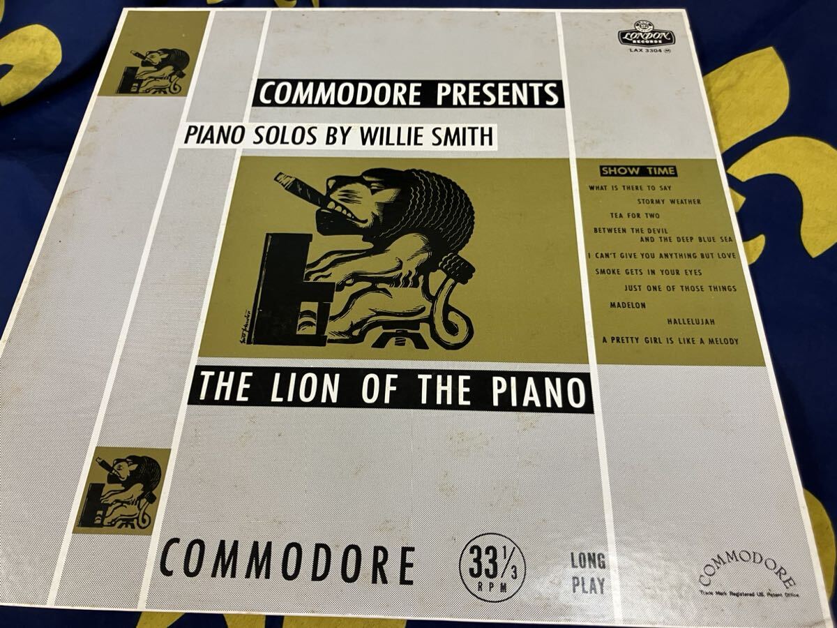 Willie The Lion Smith★中古LP国内盤「ウイリー・ライオン・スミス～ショウ・タイム」_画像1