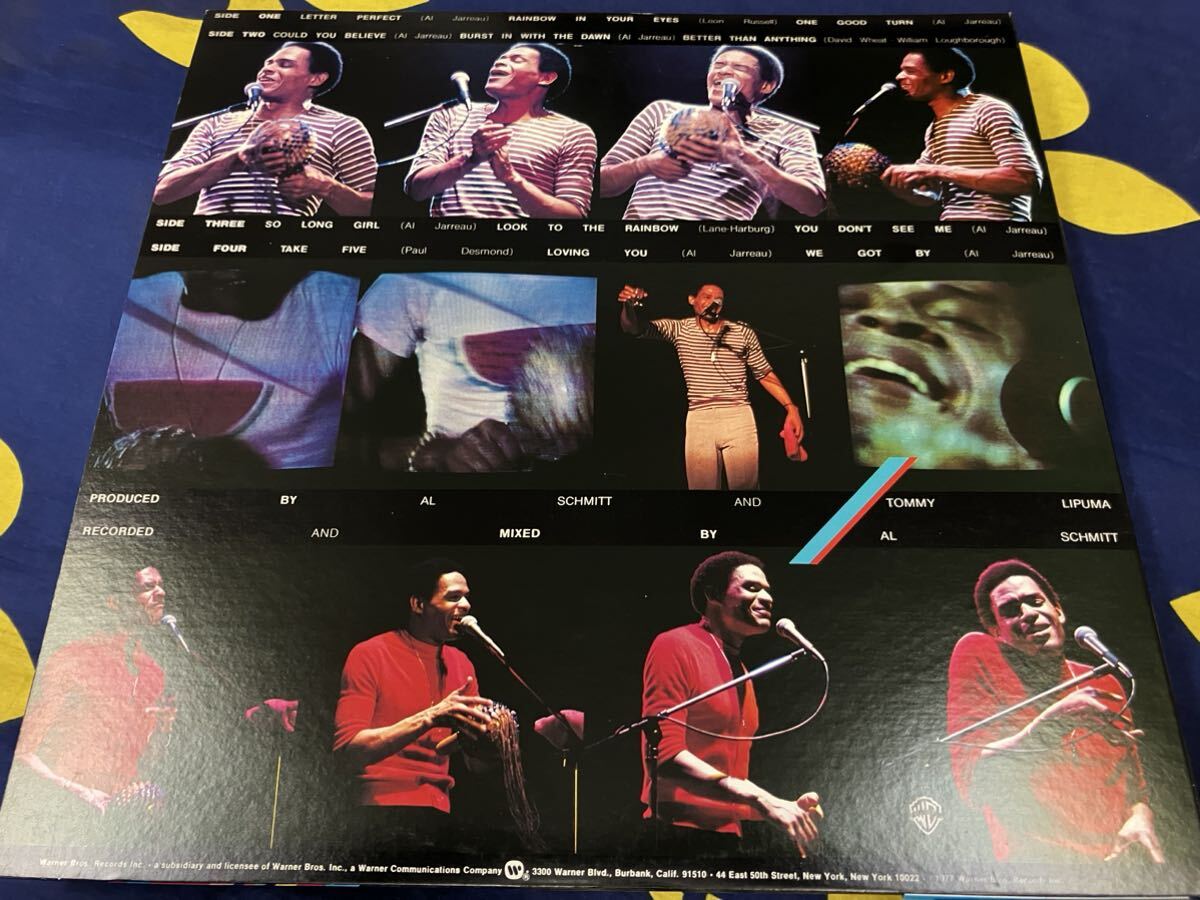 Al Jarreau★中古2LP国内プロモ白レーベル盤帯付「アル・ジャロウ～ライヴ・イン・ヨーロッパ」 _画像2