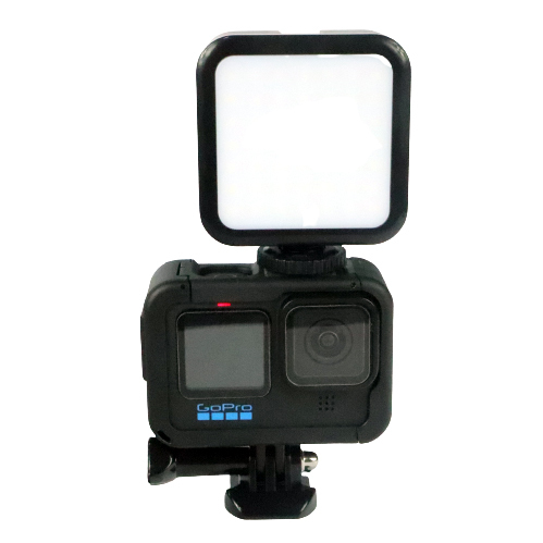 《送料無料・国内発送》GoPro アクションカメラ 一眼レフカメラ 小型 スタジオ照明 ライト連結可能 撮影用LED照明 LEDライトの画像8