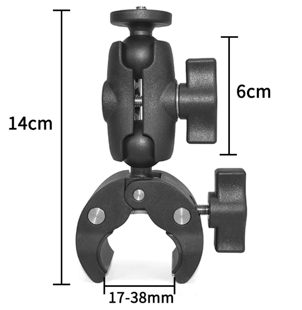 【国内発送・送料無料】ロードバイク アクションカメラ マウント クリップマウント GoProマウント ウェアラブルカメラマウント ツーリング