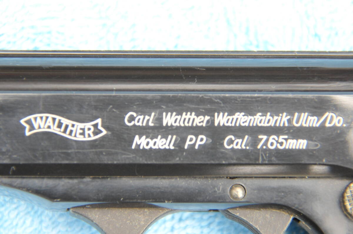 WALTHER PP スズキ モデルガン 未発火 木グリップの画像5