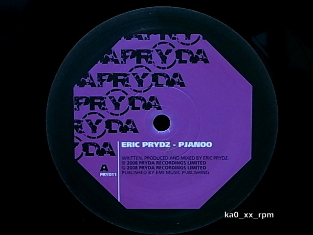 ★☆Eric Prydz / Pryda「Pjanoo / F12」☆★5点以上で送料無料!!!の画像2