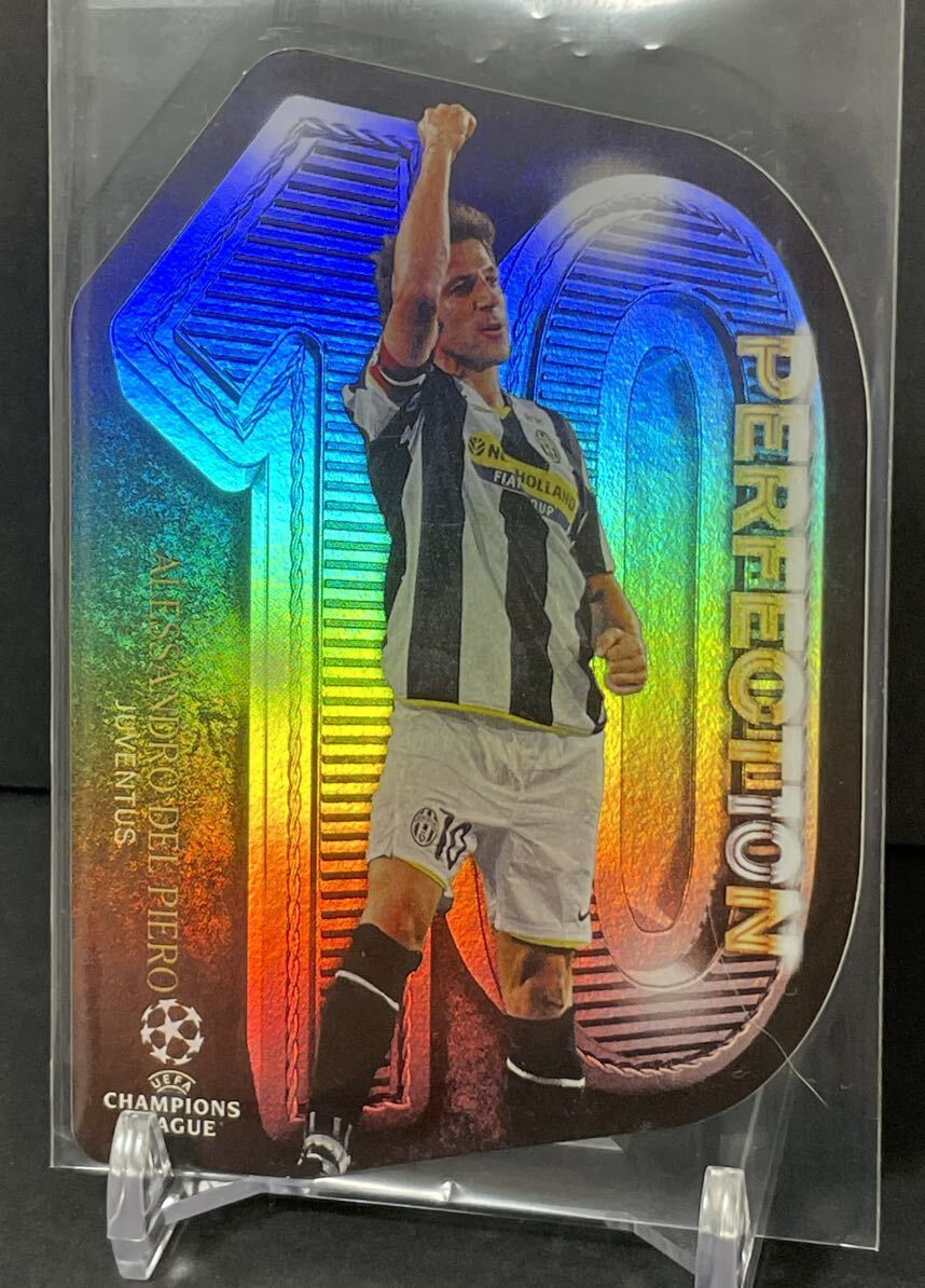 ★Alessandro Del Piero★Case Hit SSP★Topps 22/23 UCC★Perfection 10★Die-cut★Juventus★Italy★アレサンドロ・デル・ピエロ★_画像1