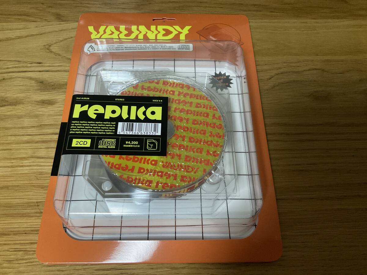 未開封 Vaundy 2nd ALBUM「replica (完全生産限定盤)」2CD+スペシャルブリスターパックパッケージの画像1