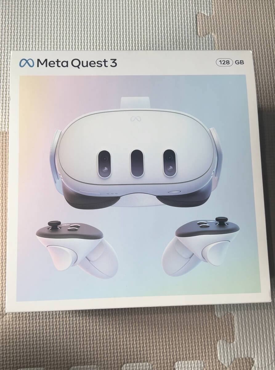 美品】Meta Quest 3 128GB VRヘッドセット 付属品完備 メタ 美品】Meta Quest 3 128GB VRヘッドセット 付属品完備 メタ