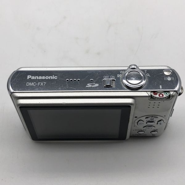 6w72 Panasonic LUMIX DMC-FX7 動作確認済 パナソニック ルミックス LEICA コンパクトデジタルカメラ コンデジ ライカ カメラ 1000~_画像3
