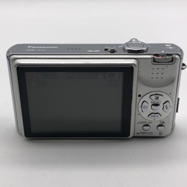 6w72 Panasonic LUMIX DMC-FX7 動作確認済 パナソニック ルミックス LEICA コンパクトデジタルカメラ コンデジ ライカ カメラ 1000~_画像4
